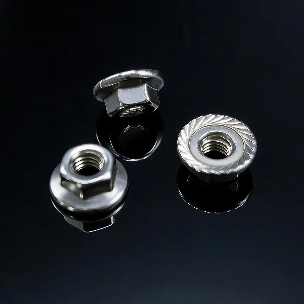 Flange Serrated Nut