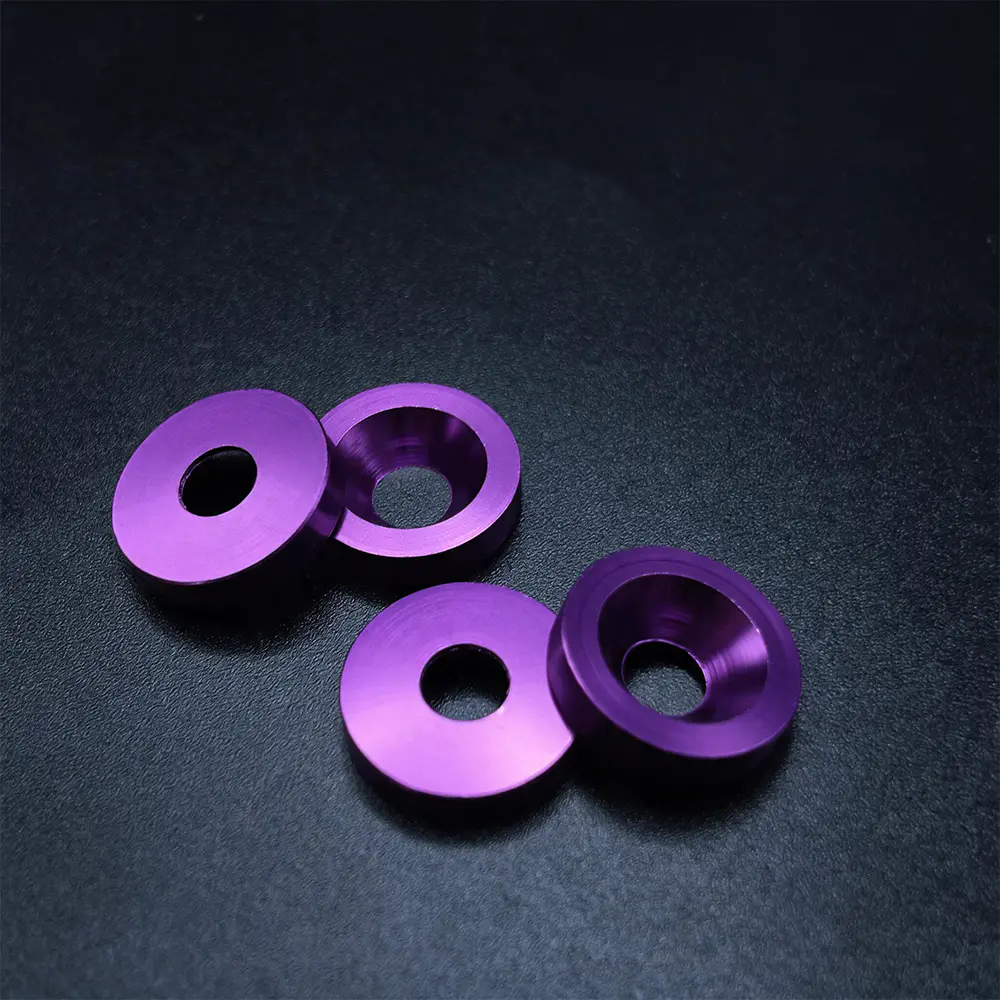 Aluminum Anodized Countersunk Washer